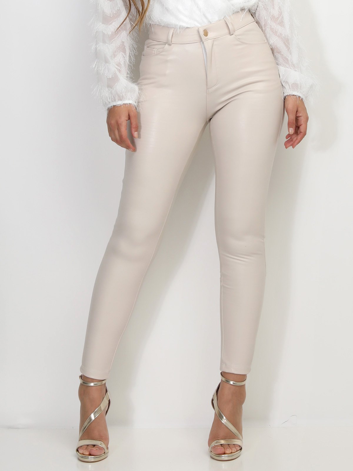 Pantalon Skinny En Simili La Modeuse La Modeuse