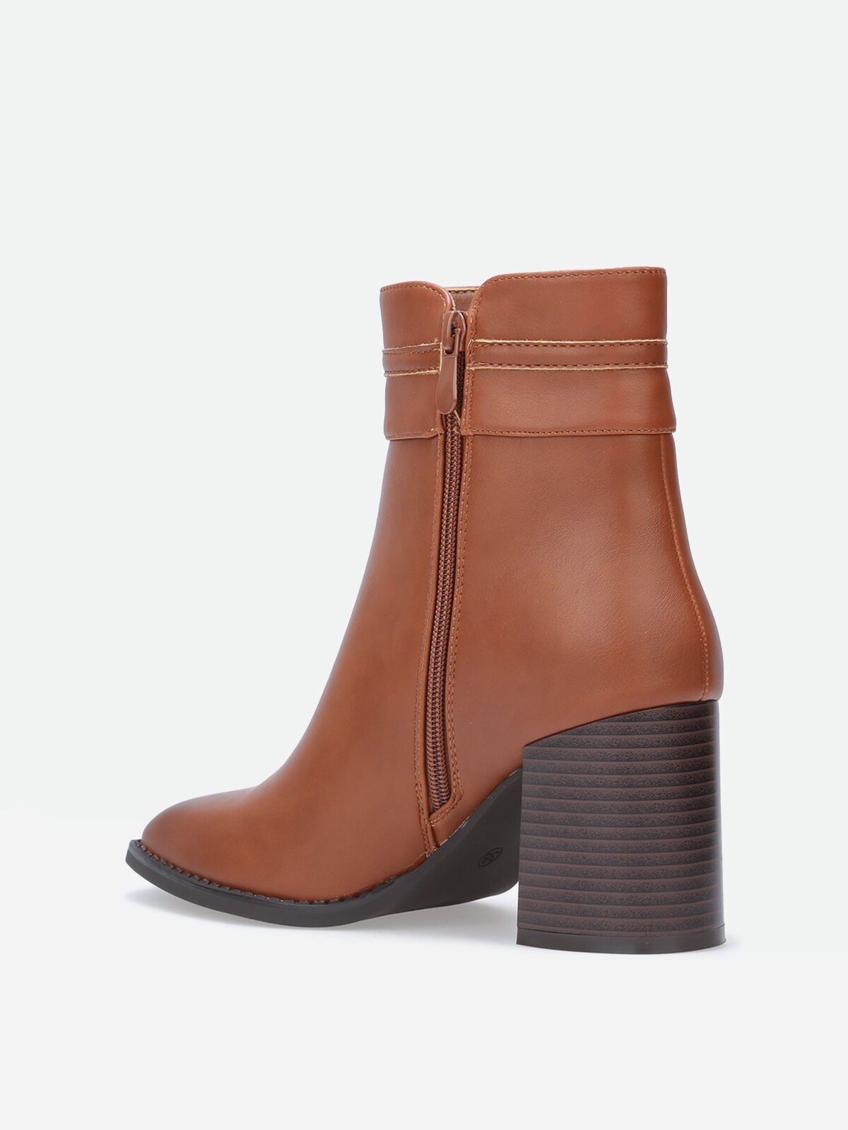 Bottines hotsell talon doré