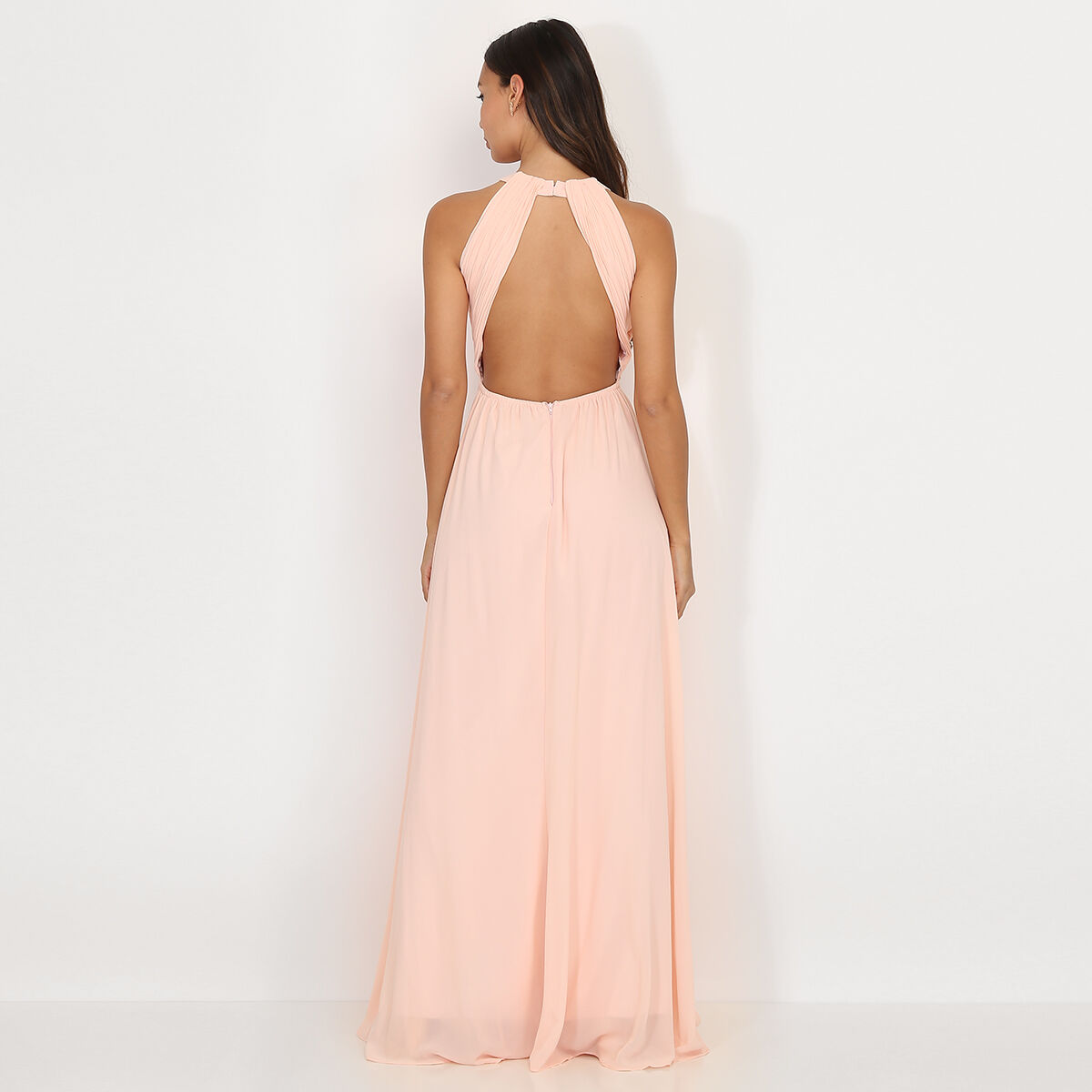 La modeuse discount robe longue rose