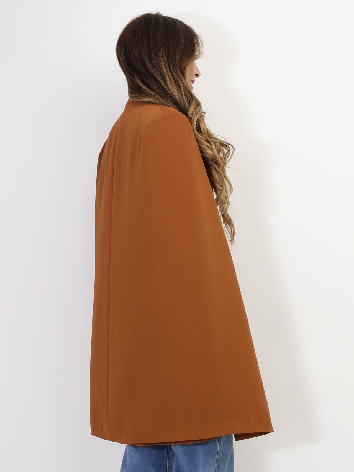 Manteau best sale cape camel