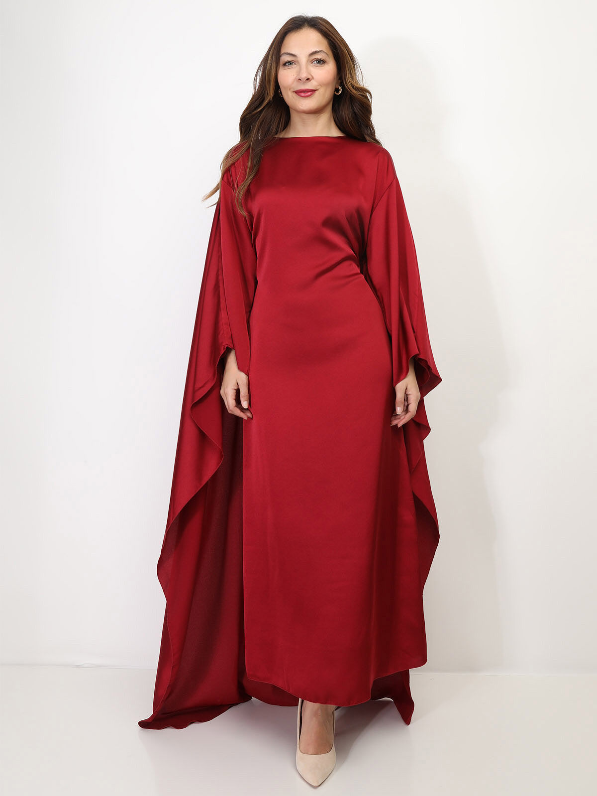 Robe outlet cape longue