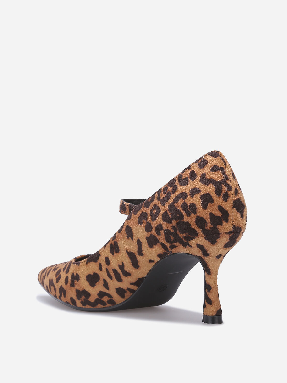 Escarpins pointus a petit talon et motif leopard La Modeuse La Modeuse