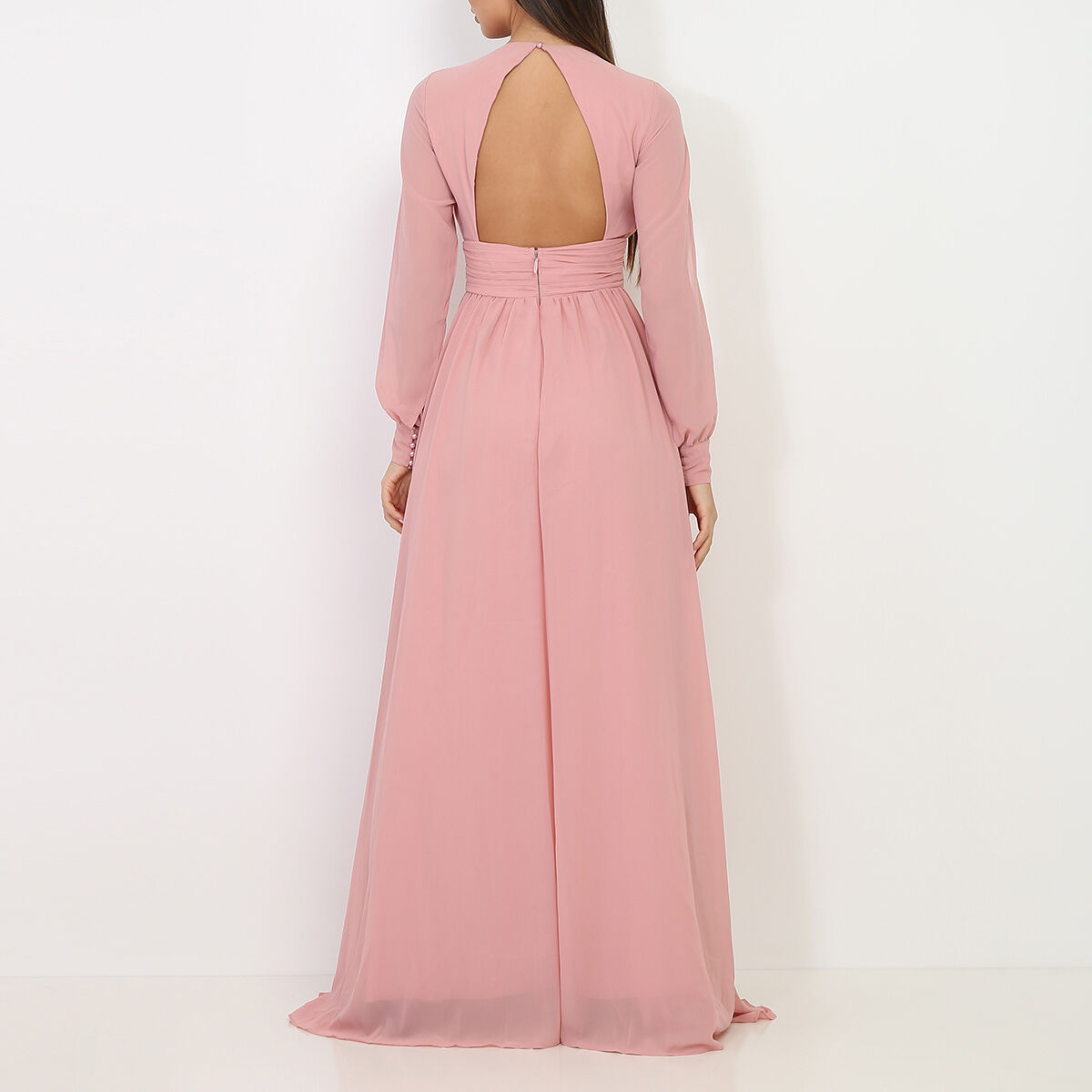 Robe longue a manches ouvertes La Modeuse La Modeuse