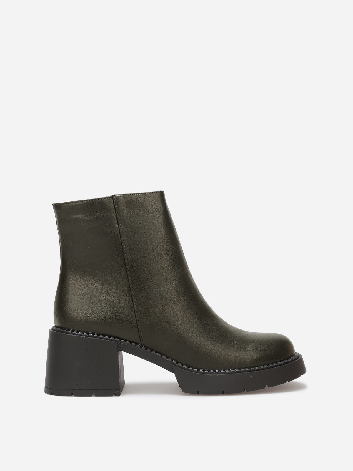 Bottines hotsell talons crantés