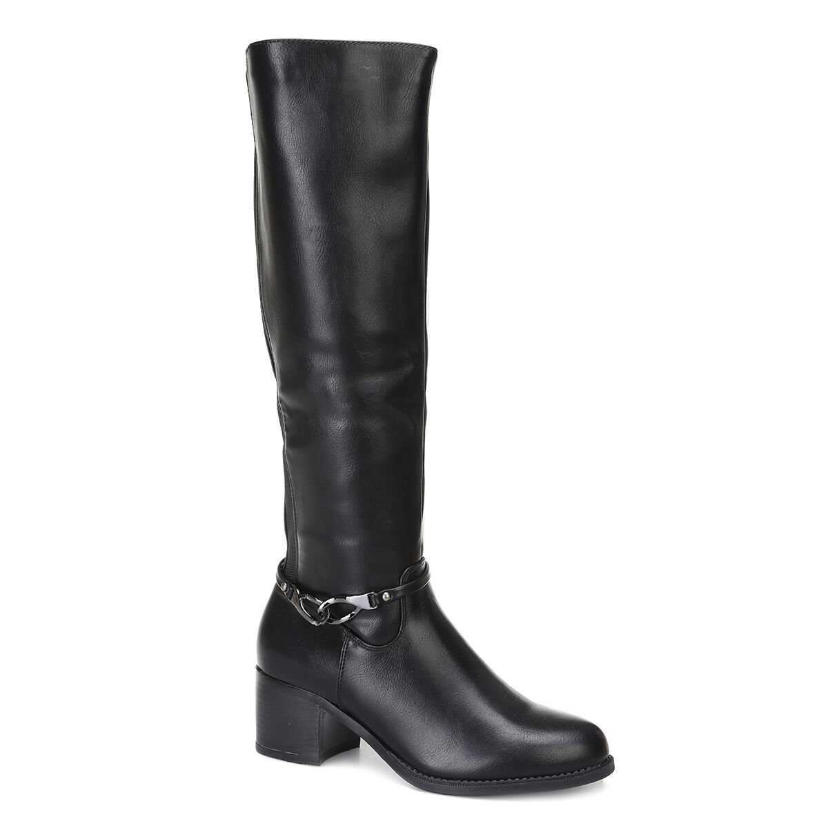 bottes noires cavalieres