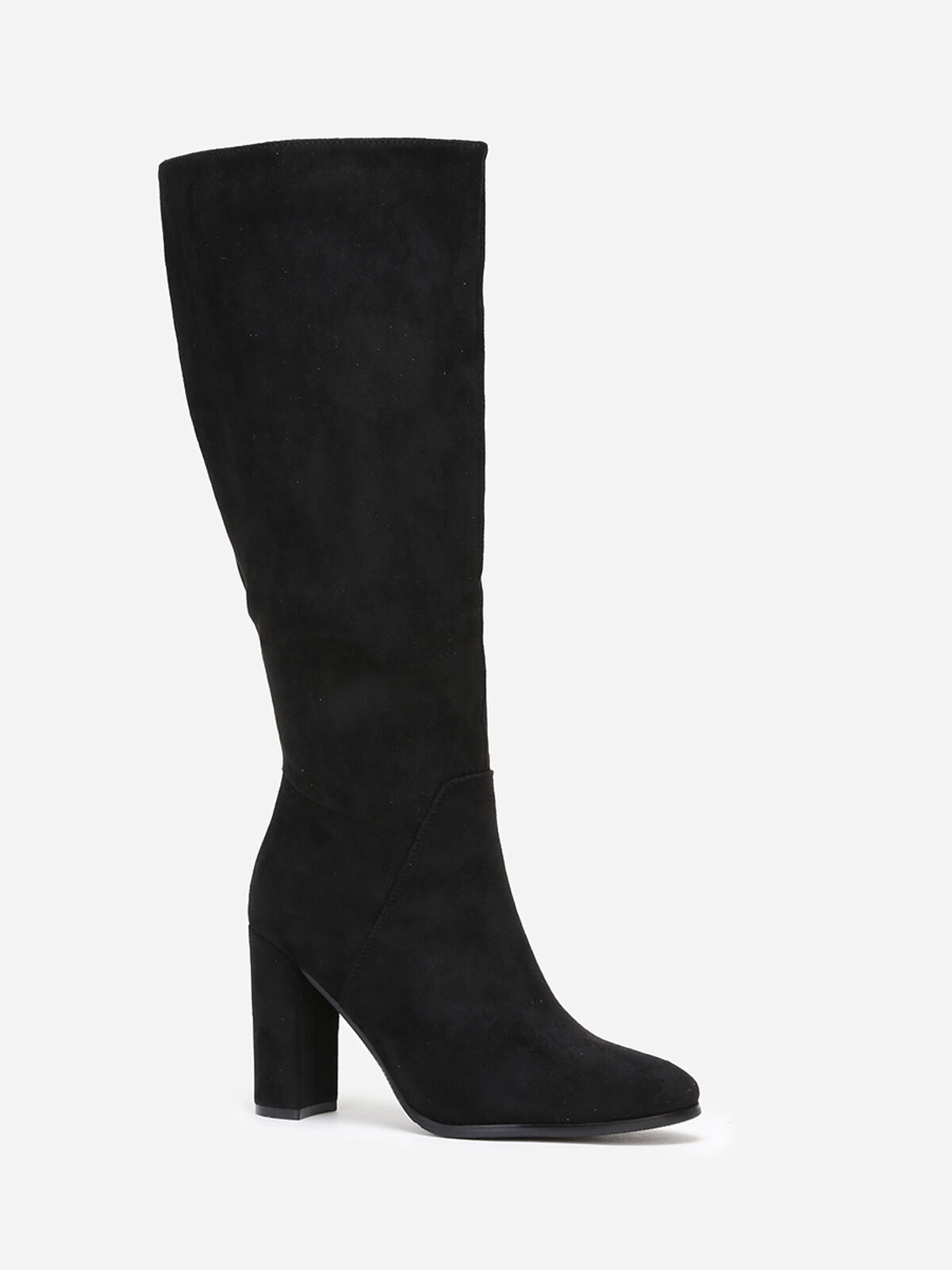 Bottes noires suedine best sale