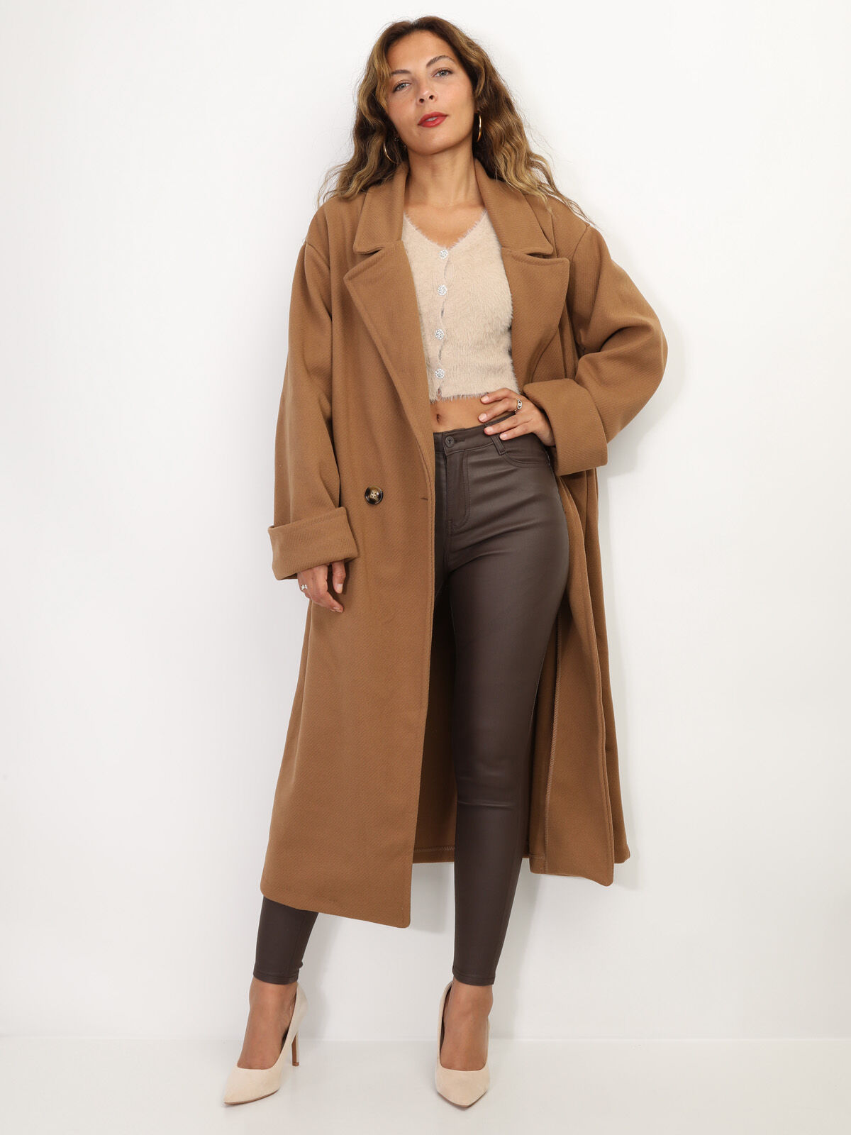 Manteau oversize discount