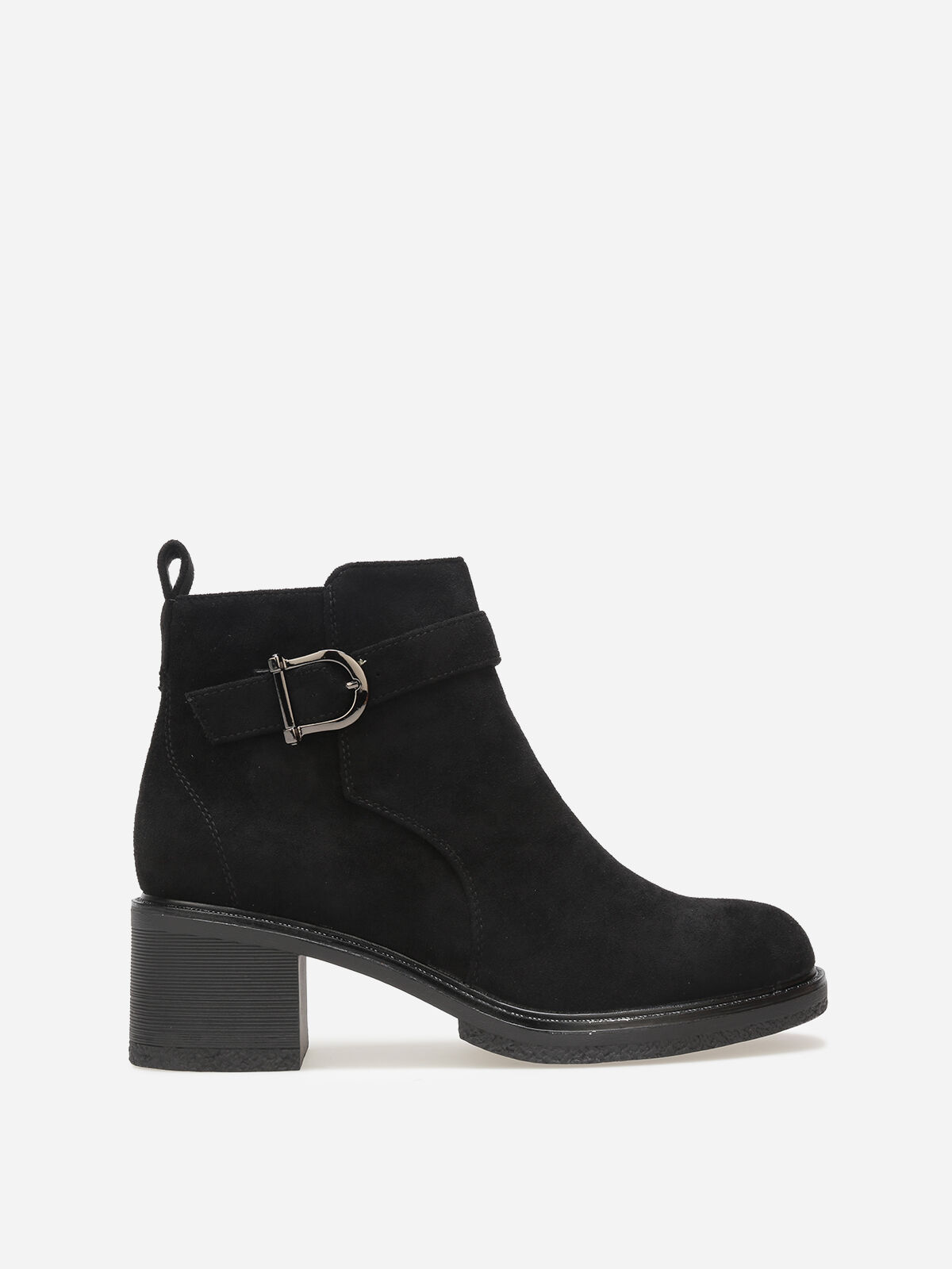 Bottines suedine noir best sale