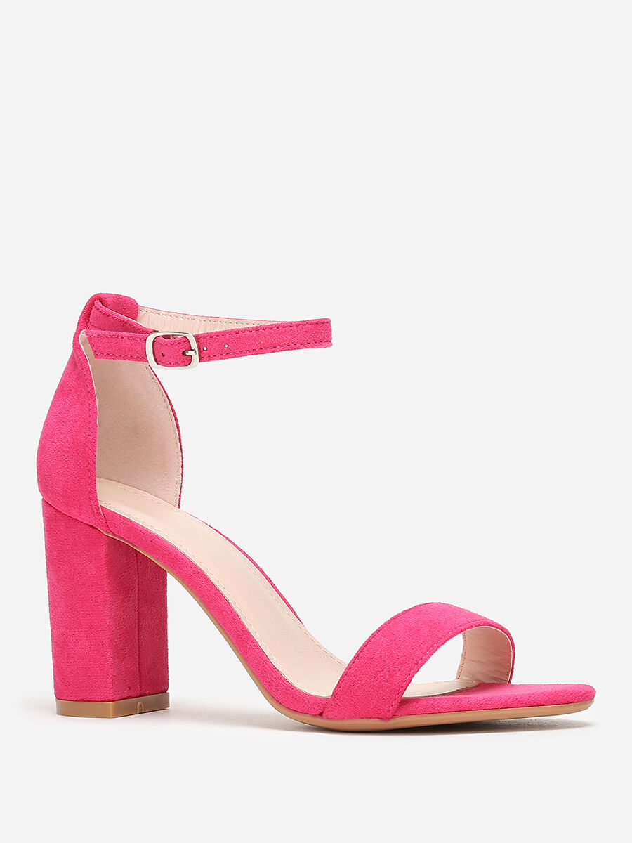 Sandales talons fushia online