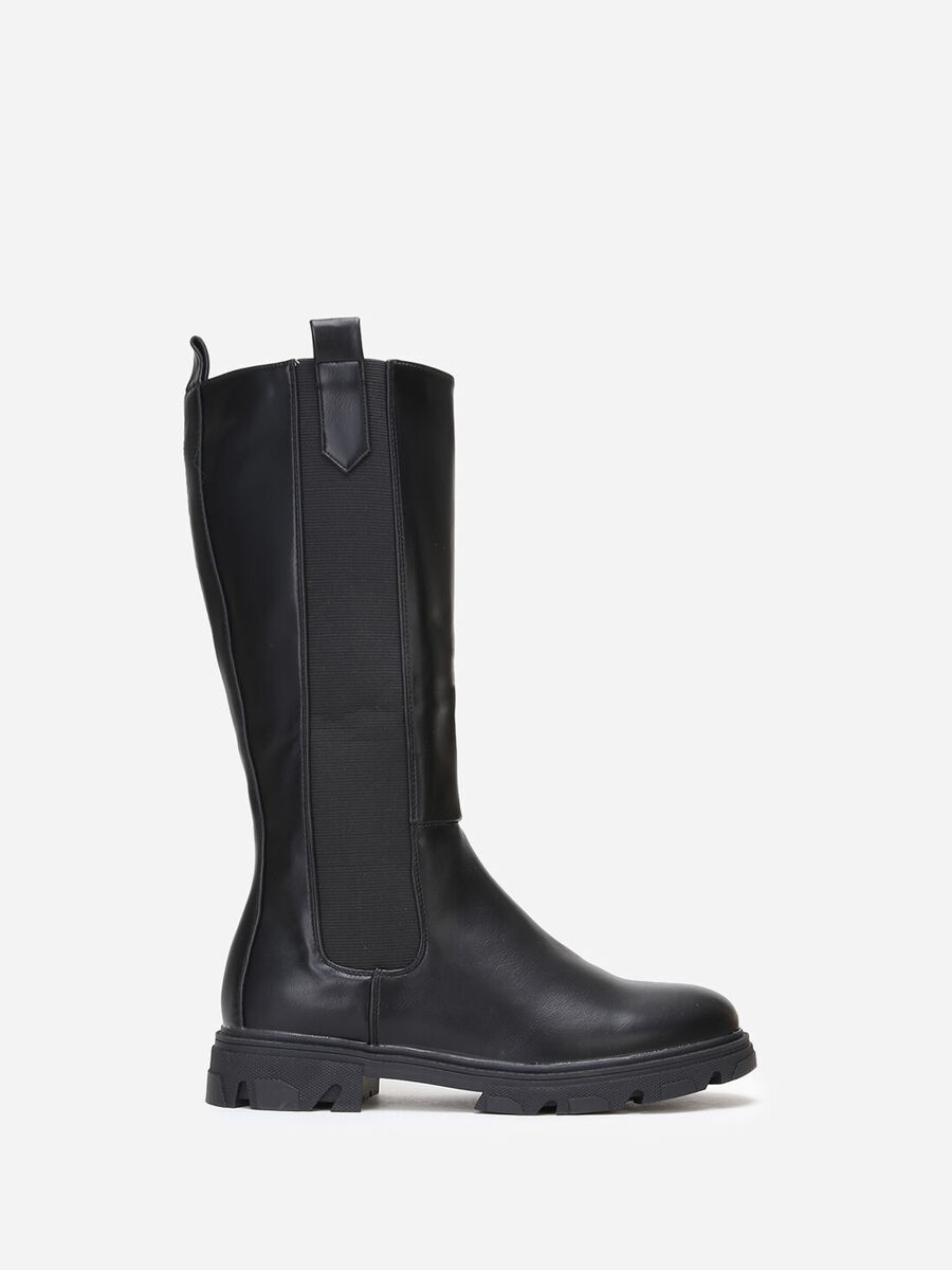 Bottes cavalieres crantees grandes tailles La Modeuse La Modeuse