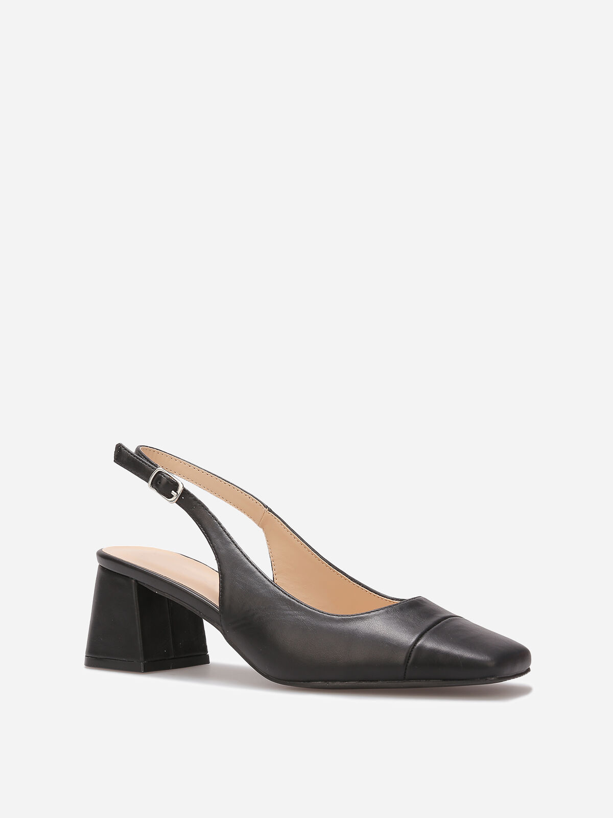 Escarpins slingback a bout carre La Modeuse La Modeuse