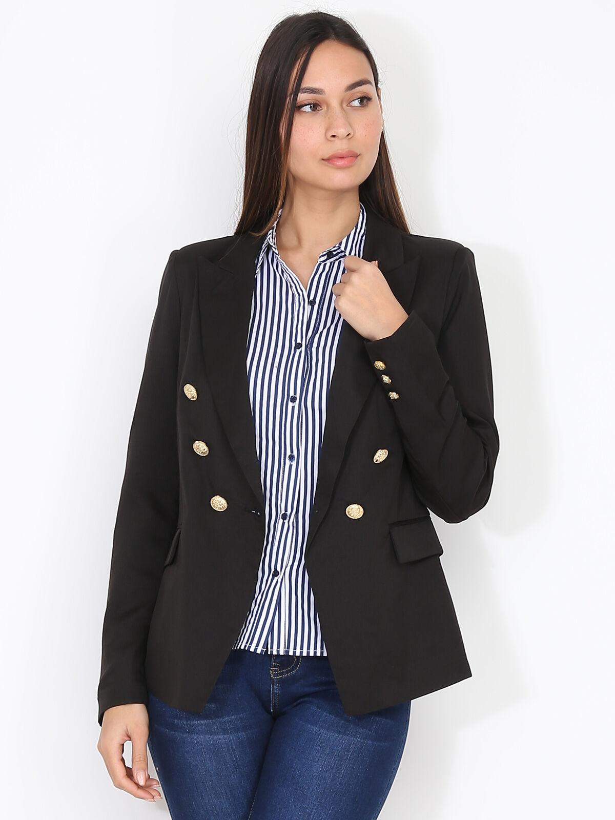 Veste officier femme la modeuse new arrivals