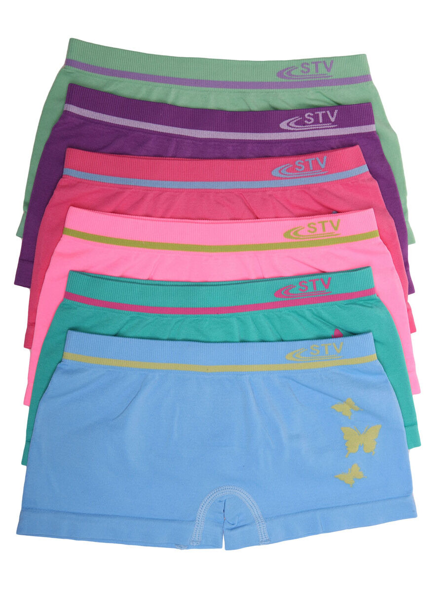 Lot de 6 boxers filles pastelles image number 0