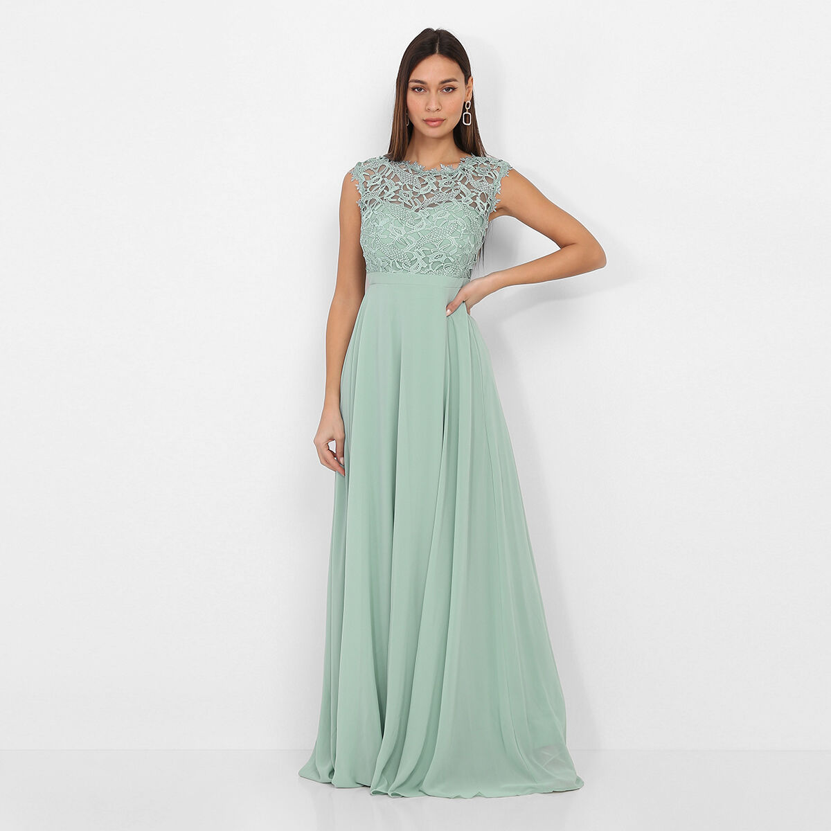 Robe verte ceremonie femme new arrivals