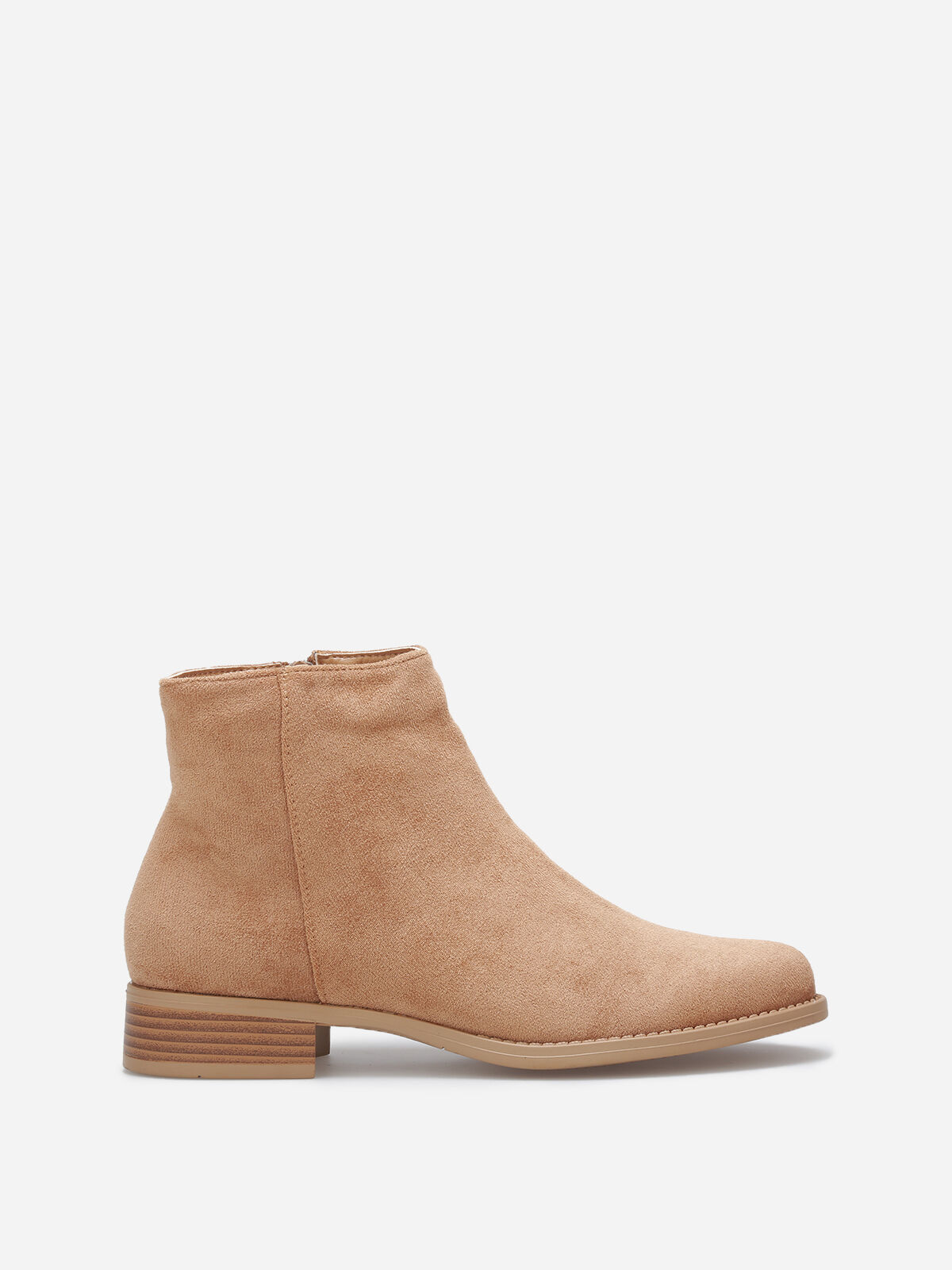 Botte suedine camel hotsell