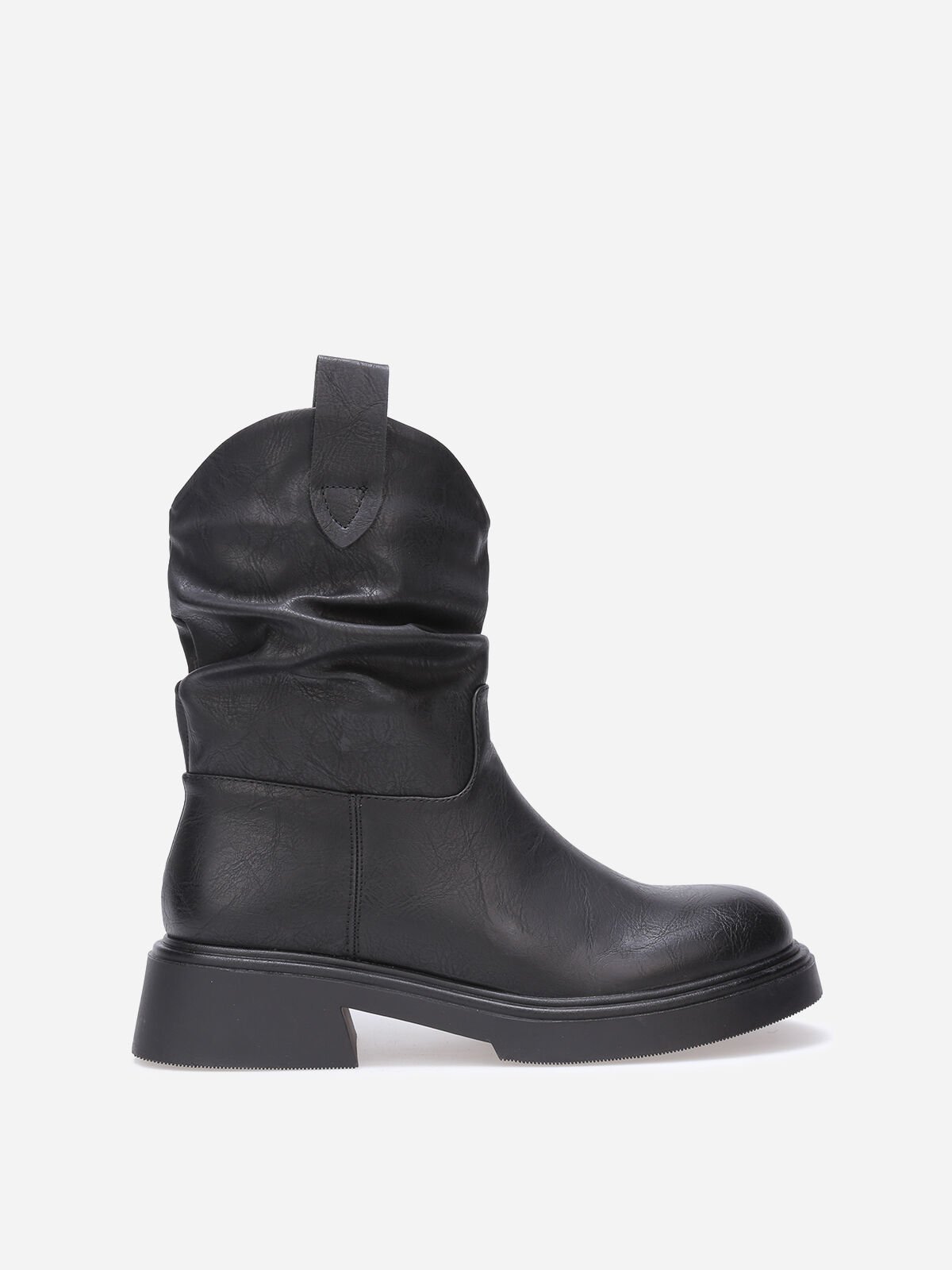 Bottines best sale femme plissées